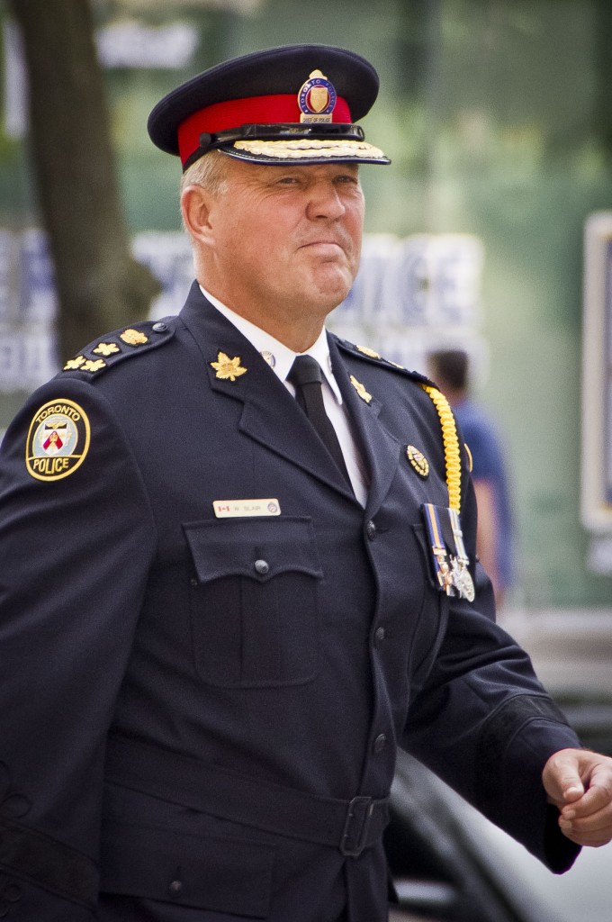Toronto Police Chief Bill Blair Photo Published in Toronto Life Magazine